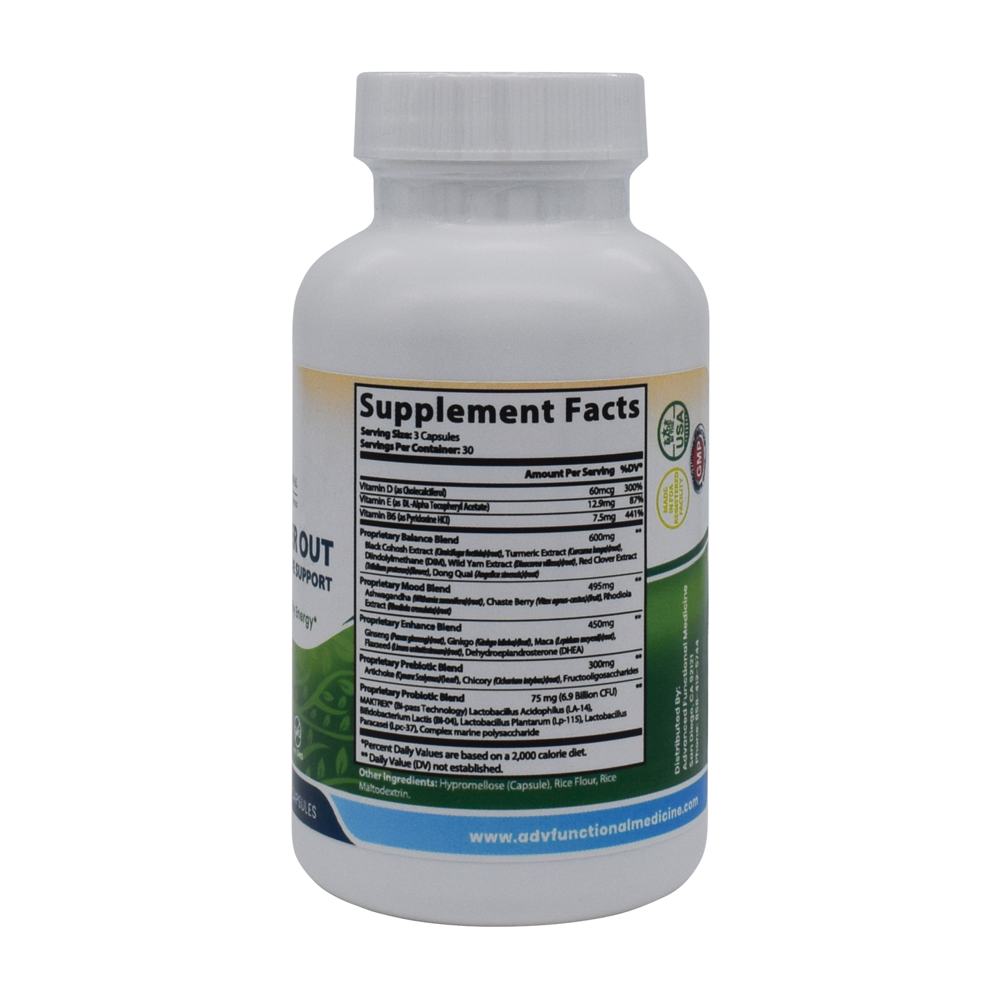 Balances Her Out (90 ct) Harmonizes female hormones