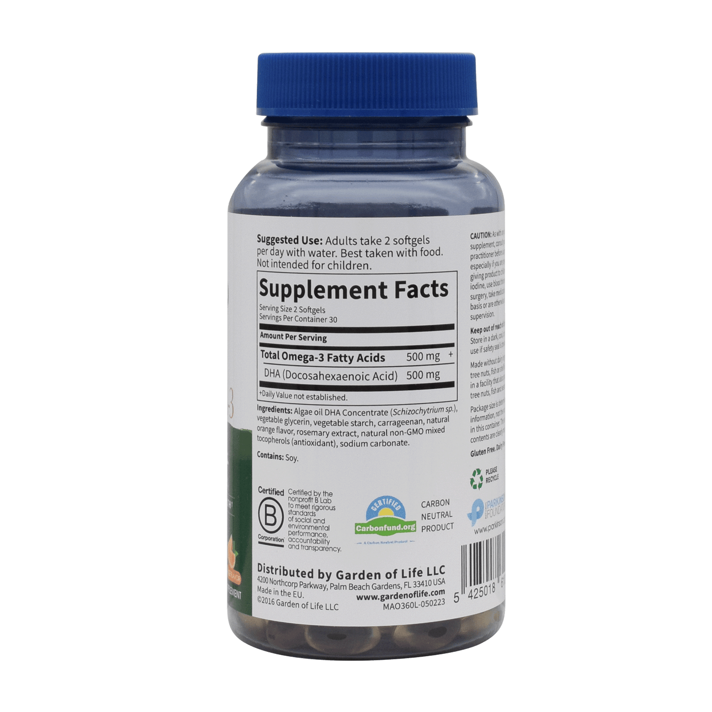 Algae Omega (Vegan Omega 3's from Algae)