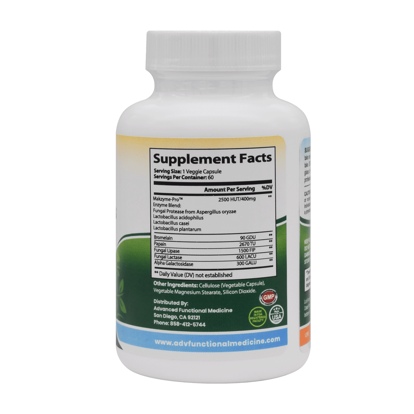 Digestive Enzymes Plus (plant based professional digestive enzymes)