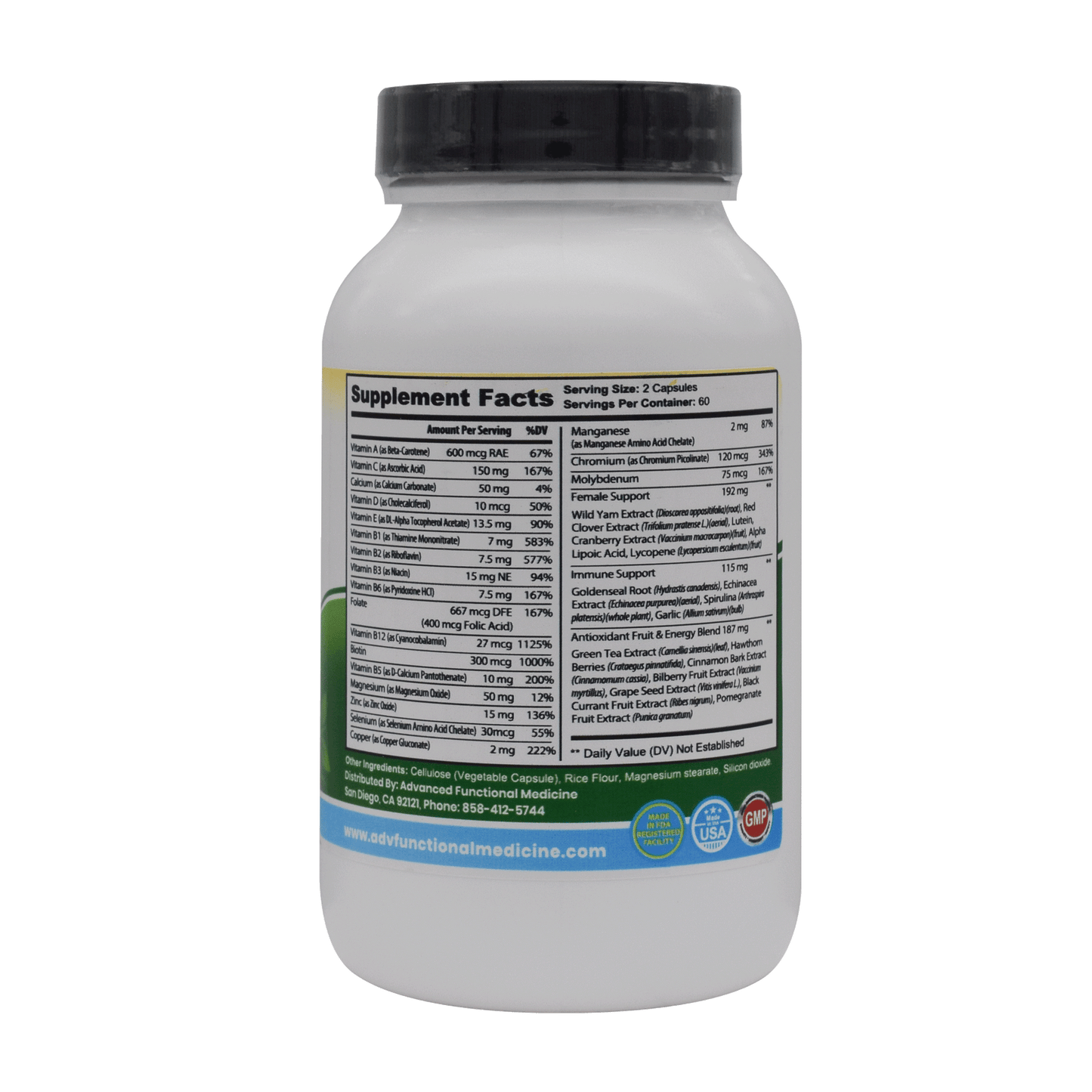 Functional Micronutrients For Women (Medical grade multivitamin for Women)