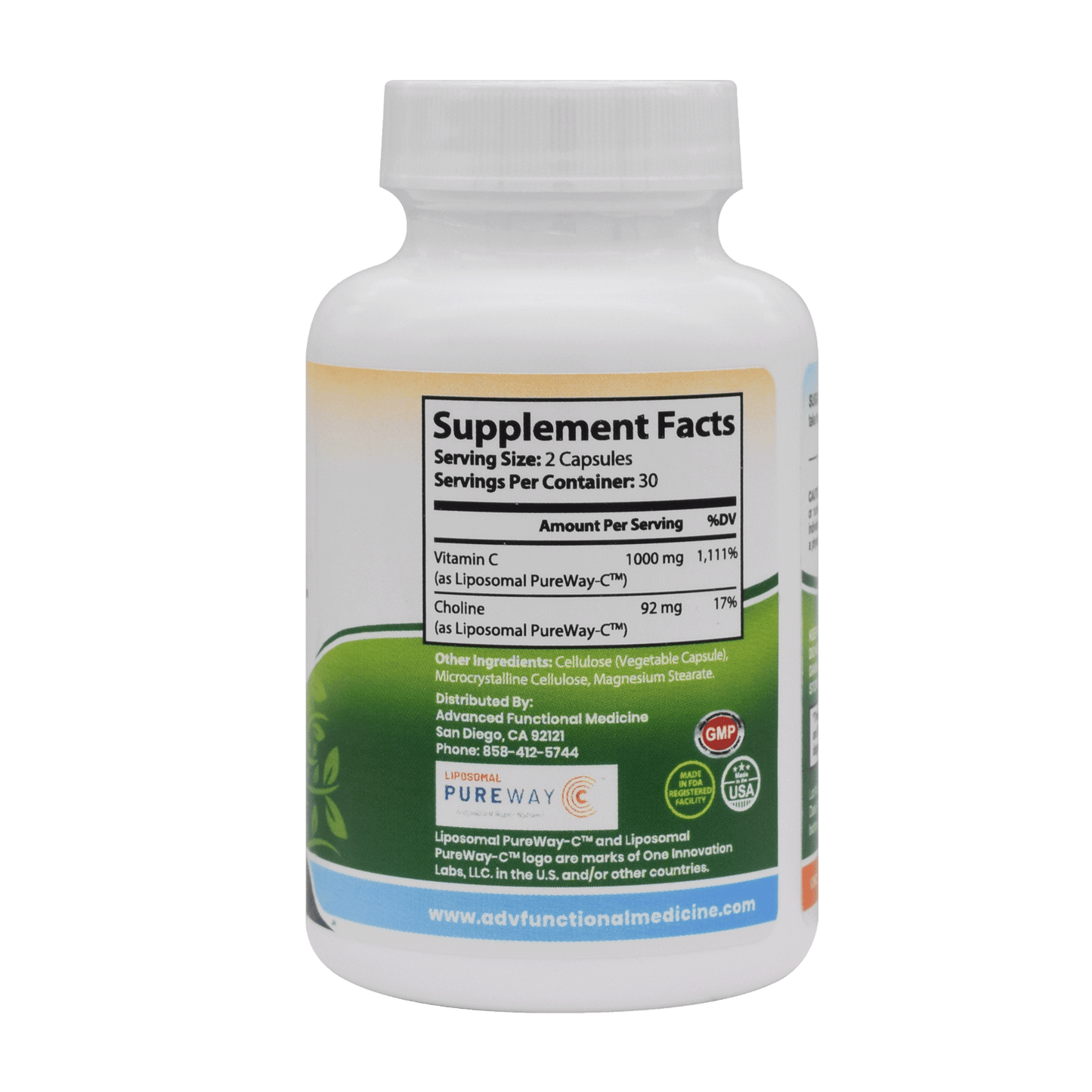 Functional Vitamin-C (liposomal delivery)