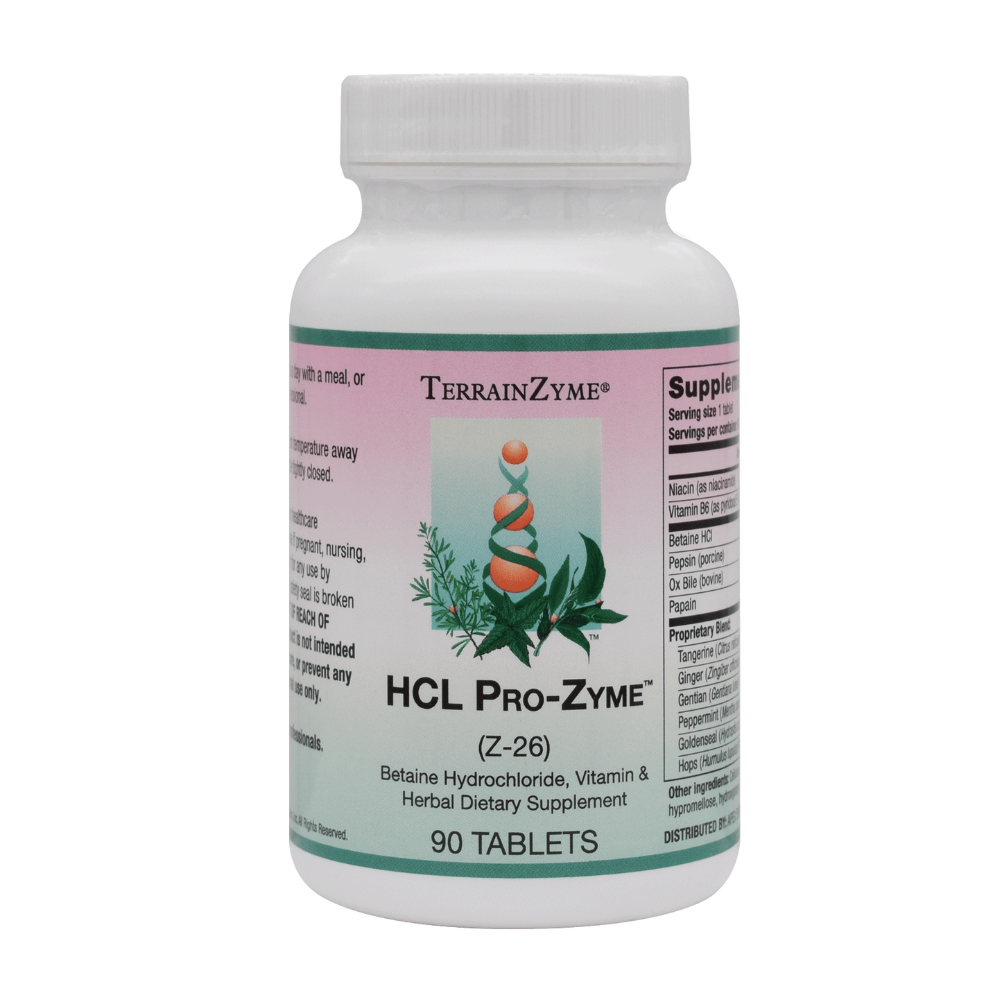 HCL Pro-Zyme (betaine HCl - best supplement for reflux!)