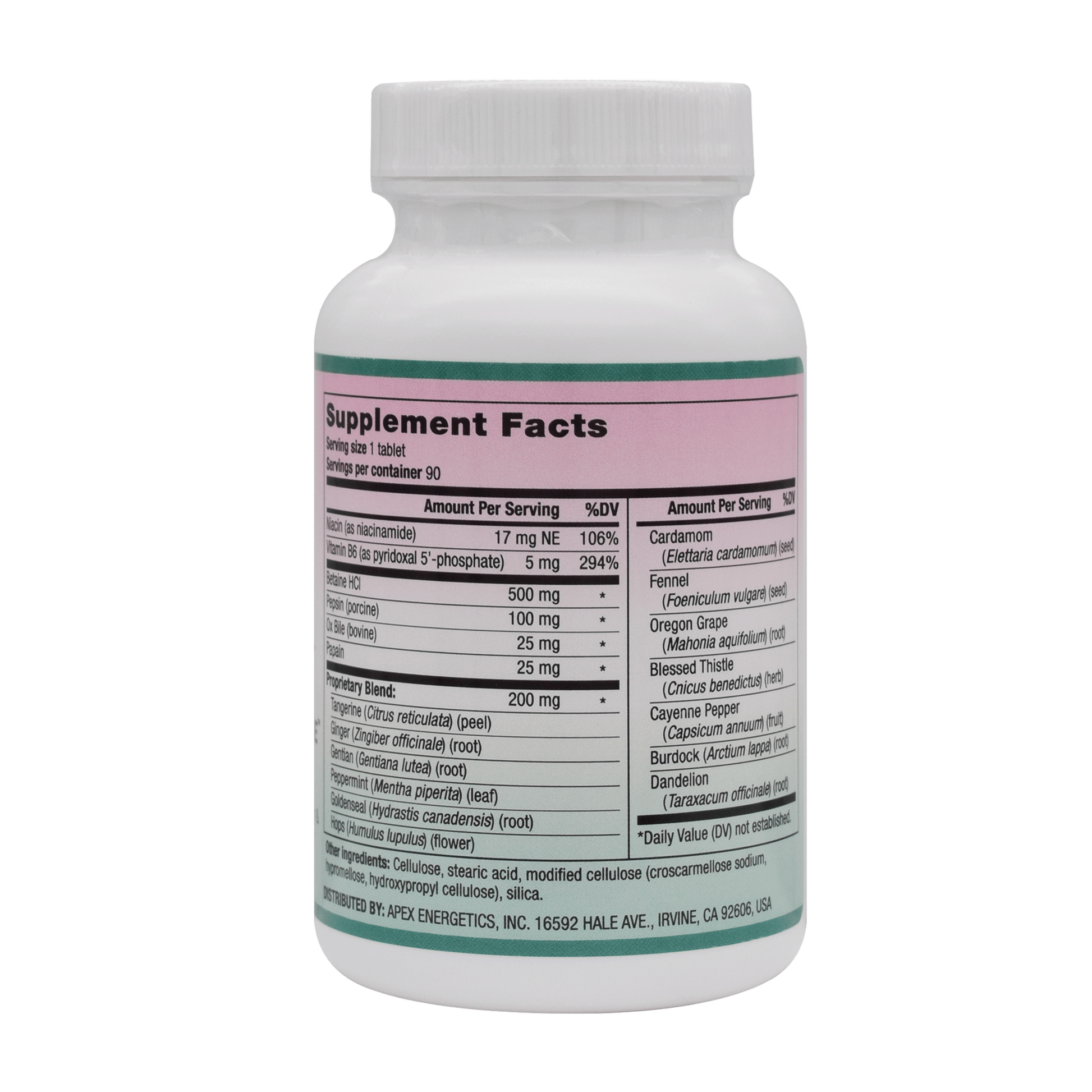 HCL Pro-Zyme (betaine HCl - best supplement for reflux!) – Advanced ...