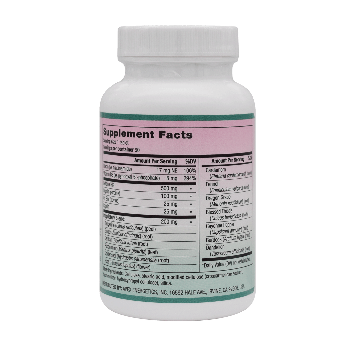 HCL Pro-Zyme (betaine HCl - best supplement for reflux!)