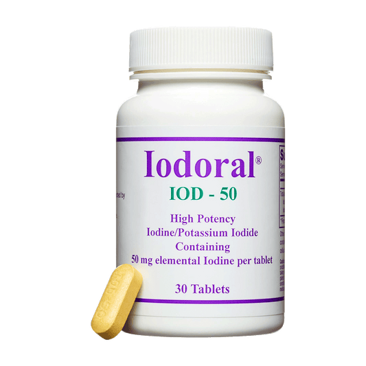 Iodoral 50mg 30 count (high dose iodine)