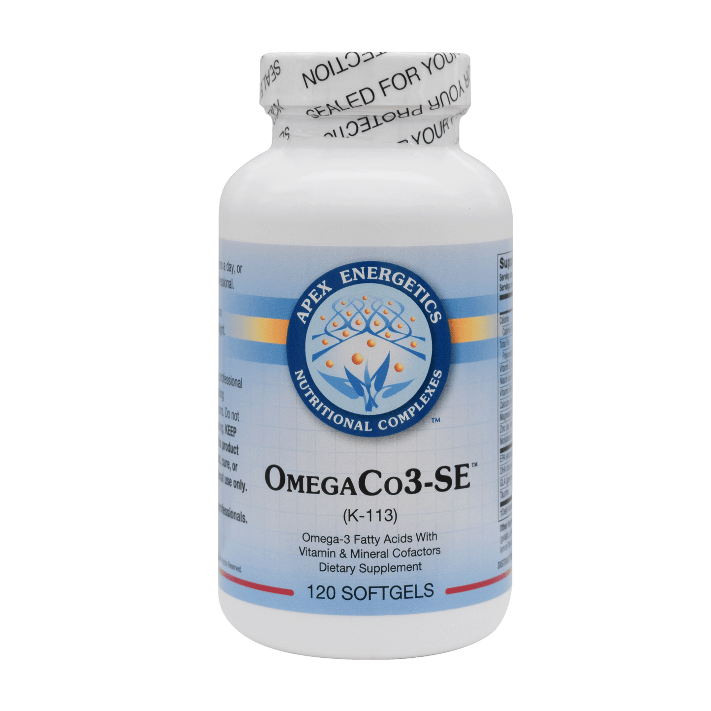 Omega CO3 softgels 120ct. (Professional grade Omega 3 Fish Oil)