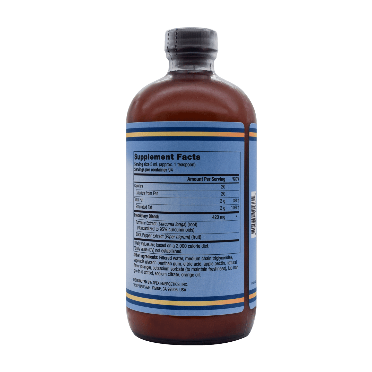 Turmero Active XL bottle (ultra absorption liquid turmeric)