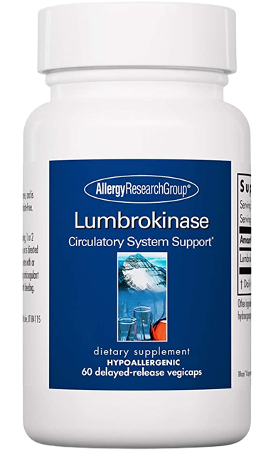 Lumbrokinase (biofilm disruptor)