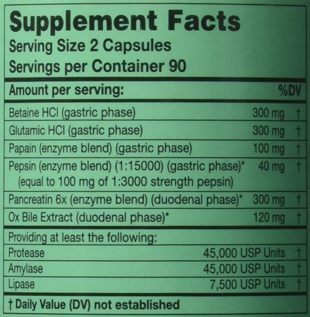 Octozymes DuoZyme (full spectrum digestive enzymes) – Advanced Functional ...