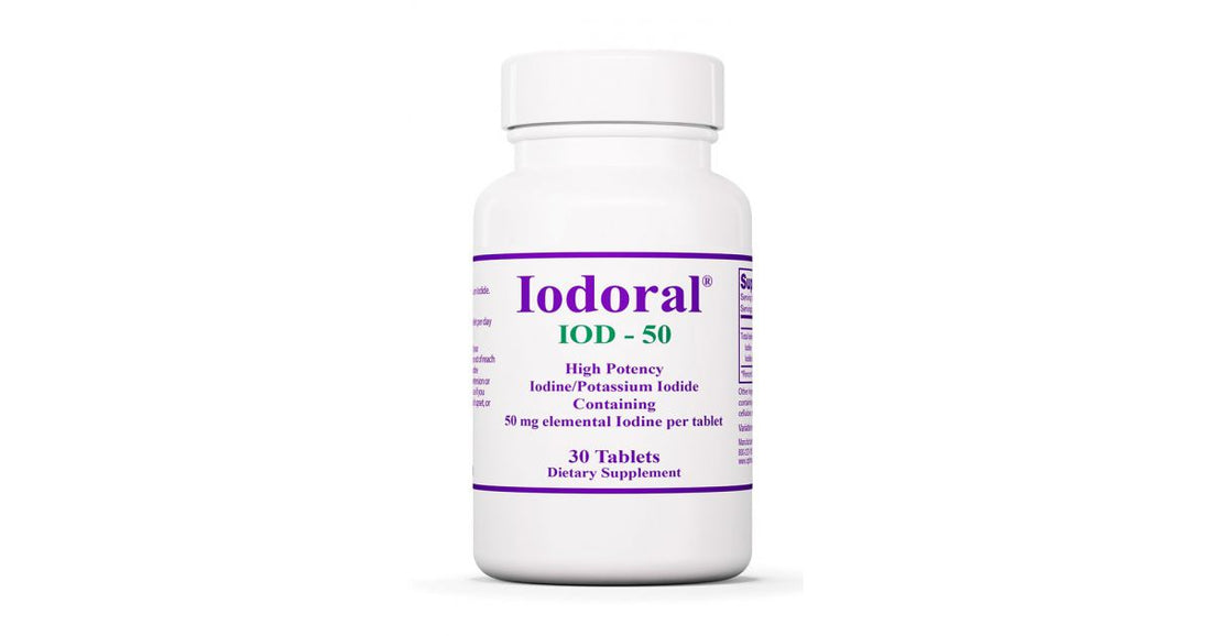 Iodoral 50mg 30 count (high dose iodine) Advanced Functional Medicine